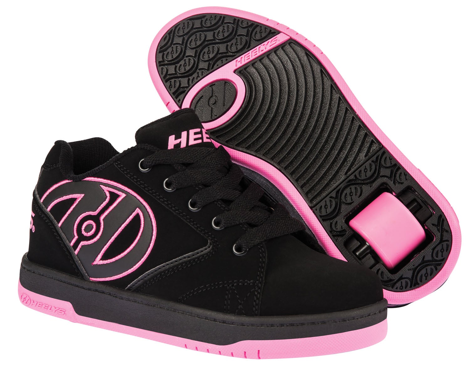 pink heelys shoes