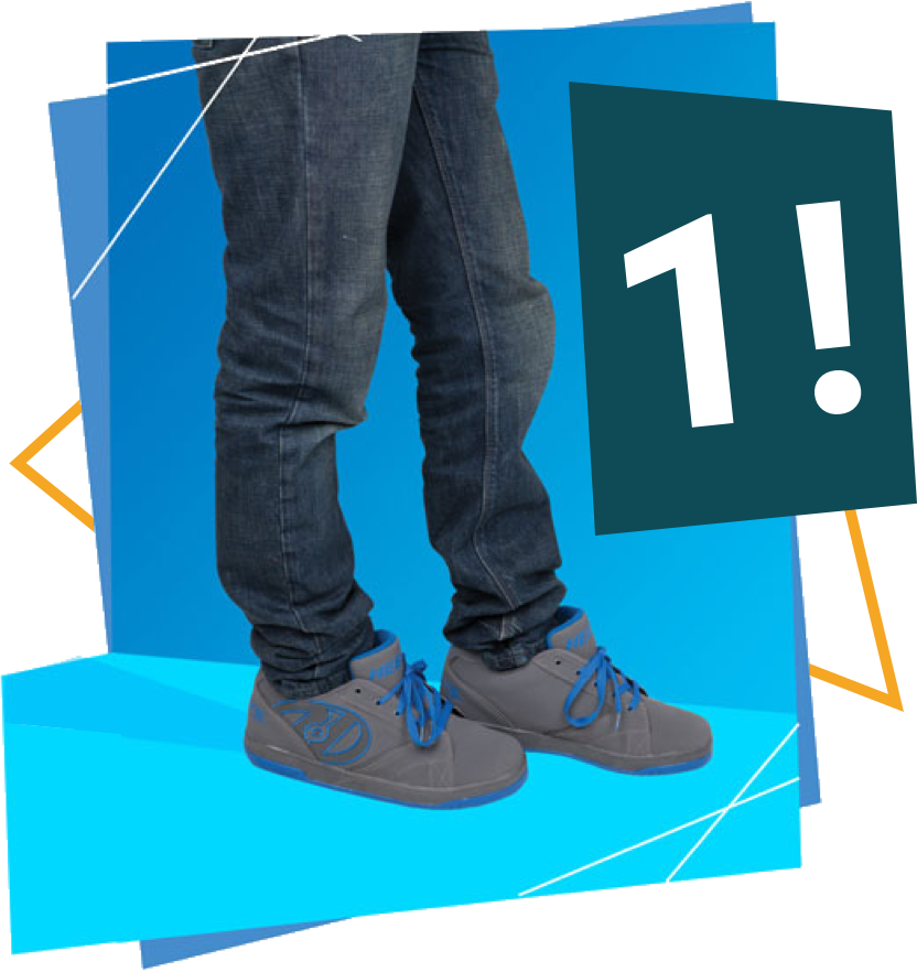 How To Heely Step 1 Image
