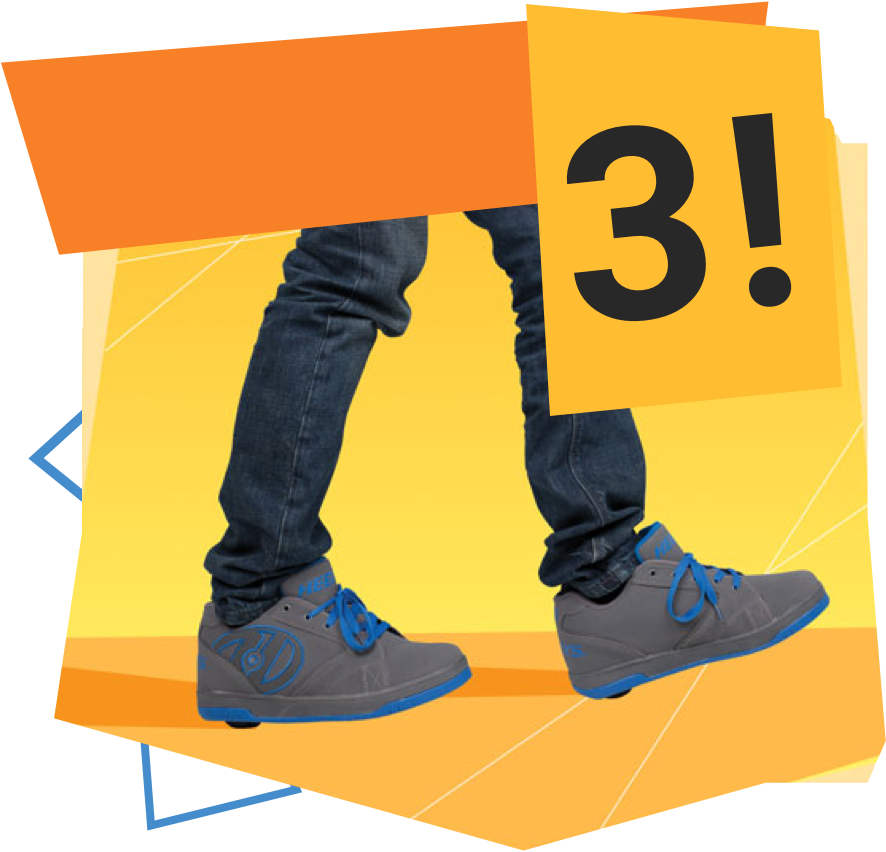 How To Heely Step 3 Image